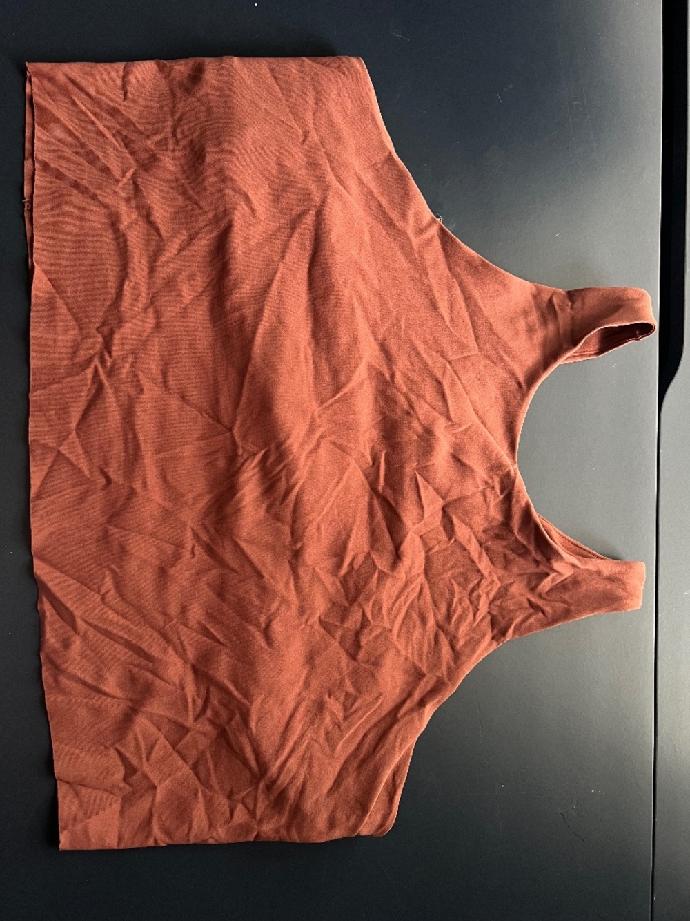 Nike Dri-FIT Yoga Tank Top or Low Impact Sports Bra – Rust/Terracotta – XXL